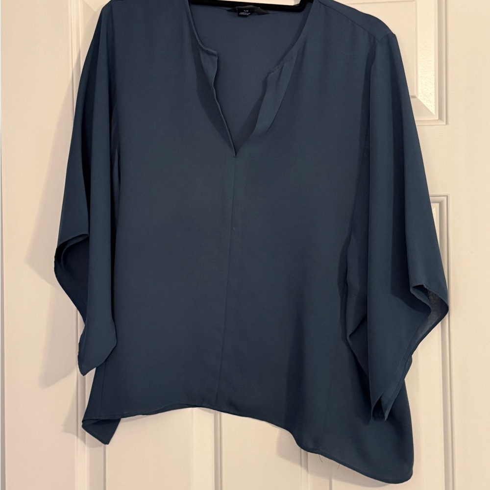 Club Monaco Women's Deep Blue Blouse